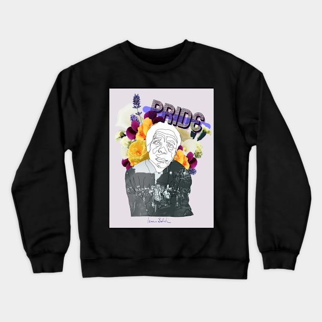 James Baldwin "Pride" Crewneck Sweatshirt by morganweisinger